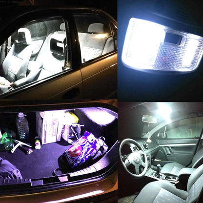 Colorful Car Interior LED Dome Light Kit 10PCS