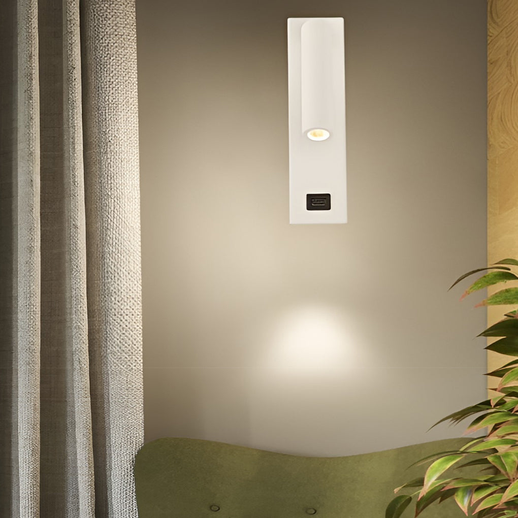 Premium LED Wall Light with USB Charger