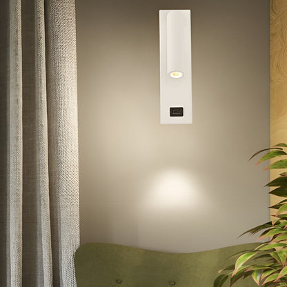 Premium LED Wall Light with USB Charger