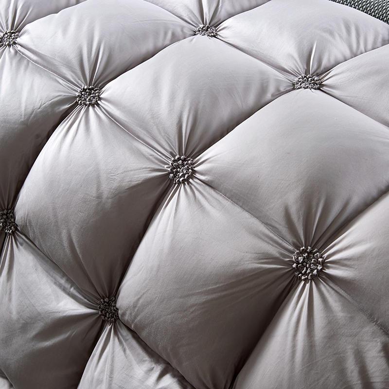 Soft Goose Down Filled Quilted Duvet Cover