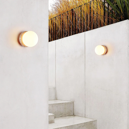 Outdoor Weatherproof Stone Wall Light