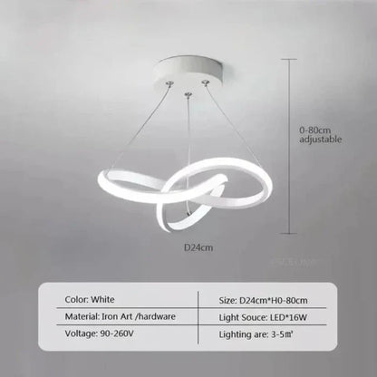 Stylish Wave LED Ceiling Light