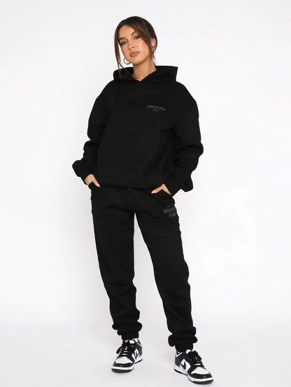 Cozy Casual Hoodie and Sweatpant Set