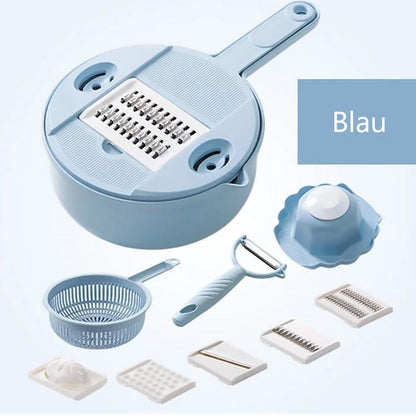 Practical Kitchen Veggie Chopper Set (12 Pieces)
