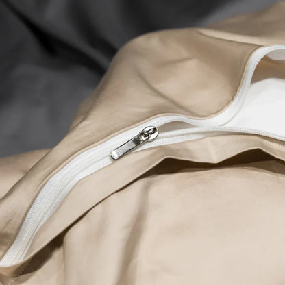 Soft Satin Bed Sheets 4 Piece Comfort Set