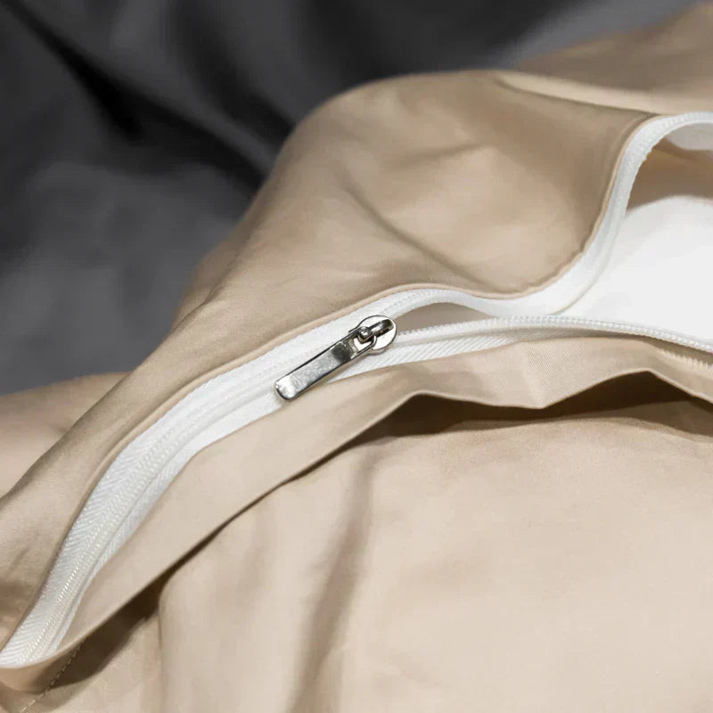 Soft Cotton Satin Duvet Cover Set for Bed