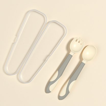 Kid's Safe Non Slip Baby Utensil Set