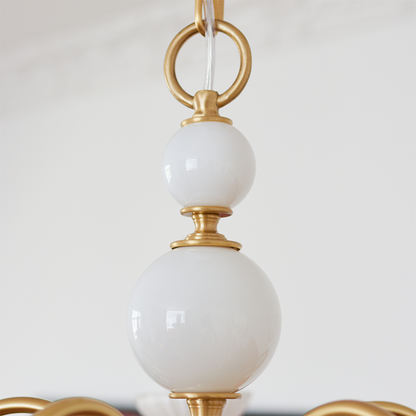 Sleek Chrome Hanging Light Fixture
