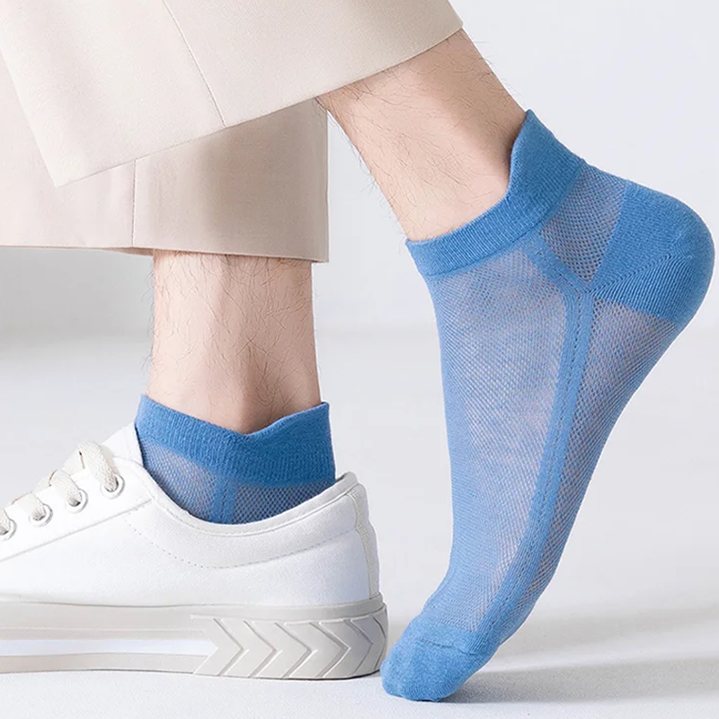 Thin No-Show Grip Socks
