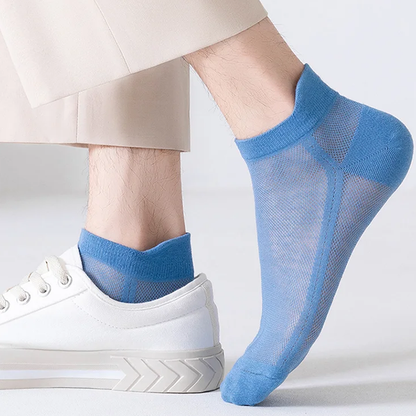 Thin No-Show Grip Socks