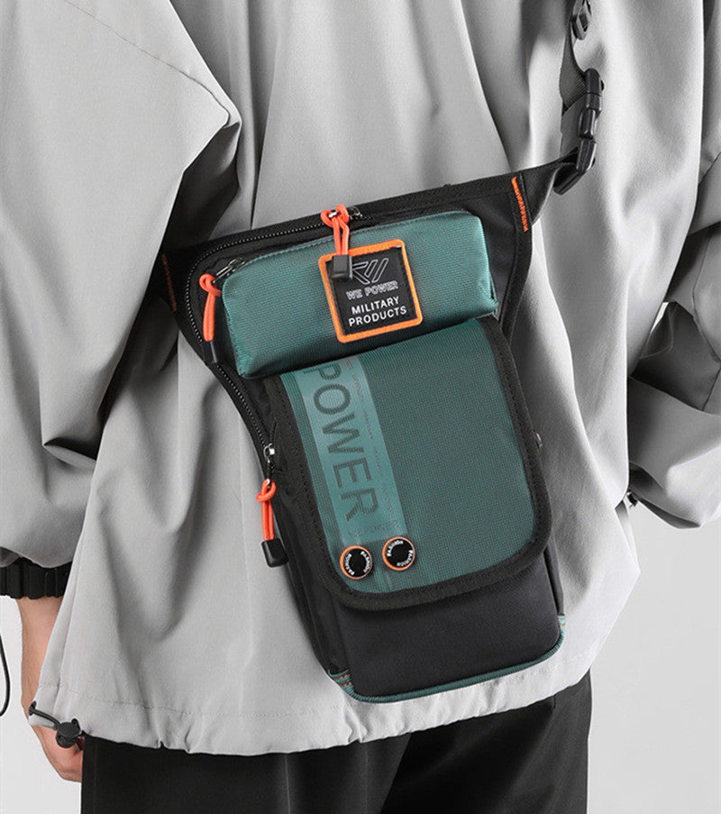 Customizable Men's Biker Waterproof Leg Bag