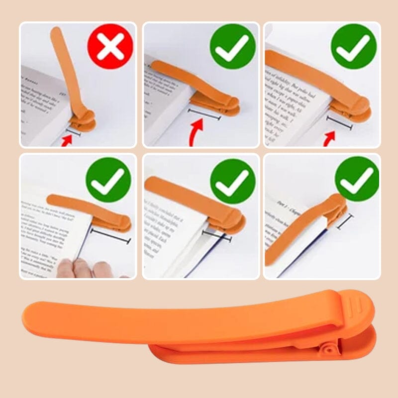 Colorful Silicone Page Bookmark
