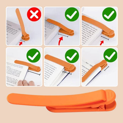 Colorful Silicone Page Bookmark