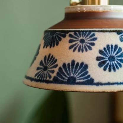 Vintage Style Ceramic Hanging Lamp