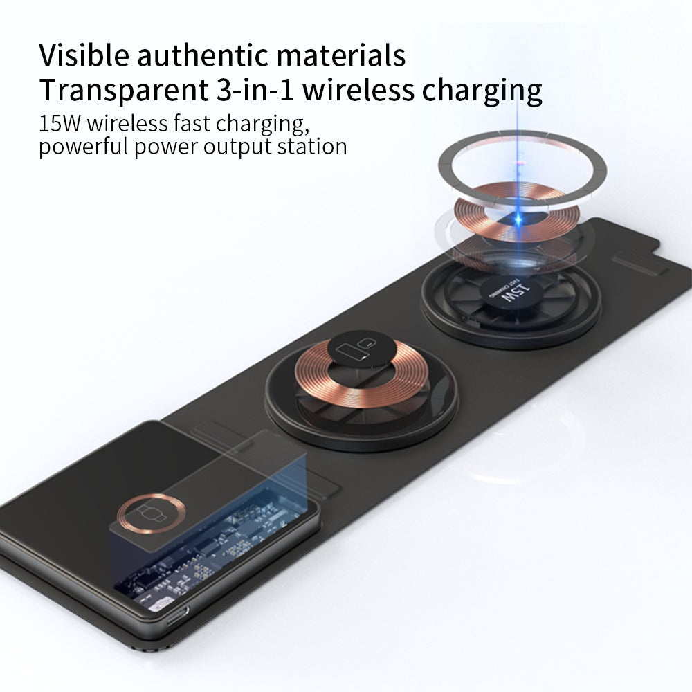 Slim Portable Fast Wireless Charging Pad