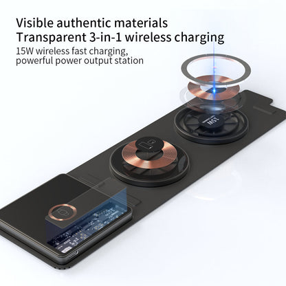 Slim Portable Fast Wireless Charging Pad