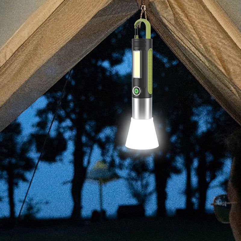 Compact Rechargeable LED Flashlight for Camping