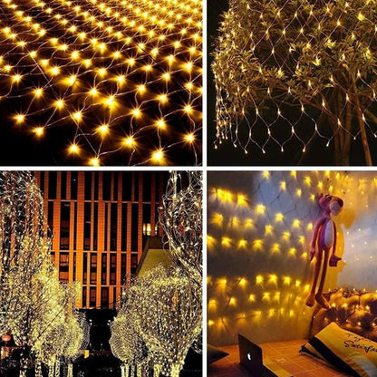Bright Solar Powered Fishing Net Lamp
