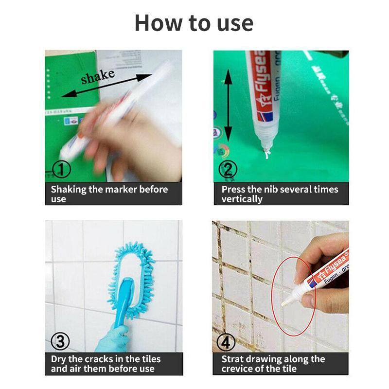 Fast Tile Grout Repair Pen