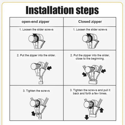 Easy Fix Zipper Repair Pullers