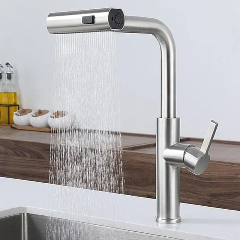 Contemporary Cascade Kitchen Sink Faucet