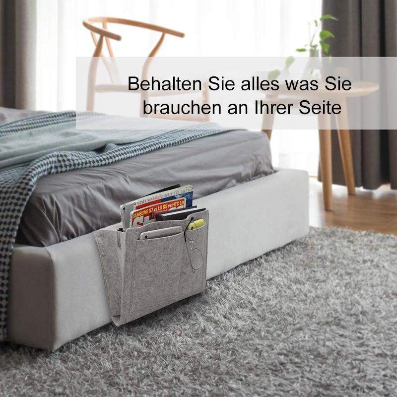 Stylish Hanging Storage Bag for Bed & Sofa