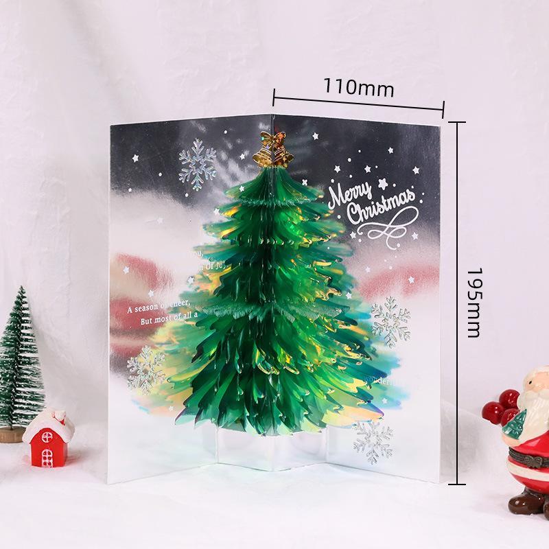 Unique 3D Festive Holiday Greeting Card