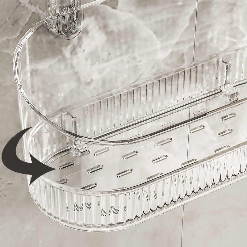 Easy Install Bathroom Suction Cup Storage Container