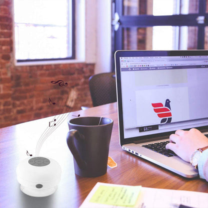 Compact Portable Waterproof Bluetooth Speaker