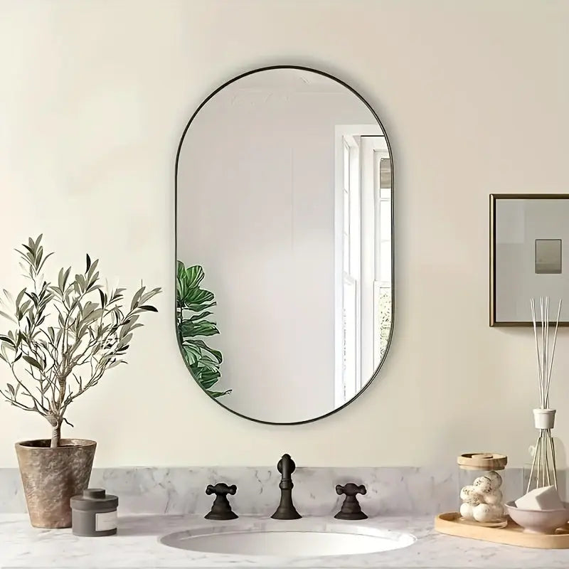 Stylish Oval Wall Mirror