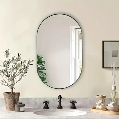 Stylish Oval Wall Mirror