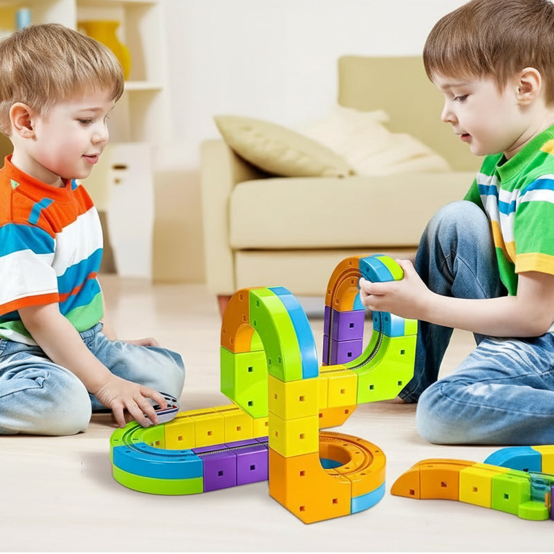 Fun Magnetic Building Blocks Set