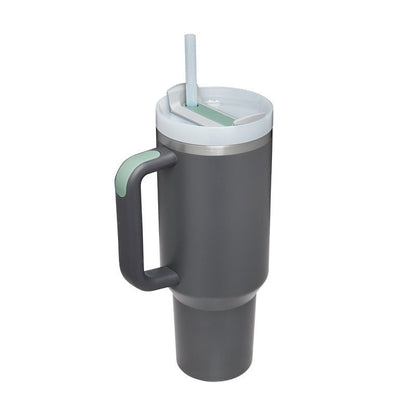 Insulated Travel Mug with Handle