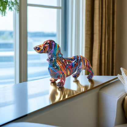 Fun Dachshund Figurine Decor for Home - Fesara