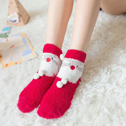 Cozy Christmas Holiday Socks