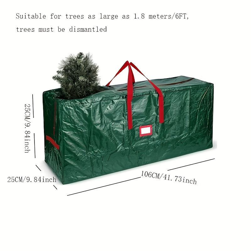 Big Holiday Tree Storage Bag Waterproof Polyester Container