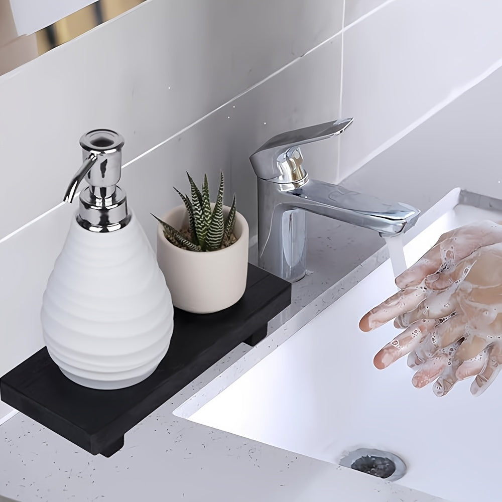 Natural Wood Bathroom Countertop Fesara