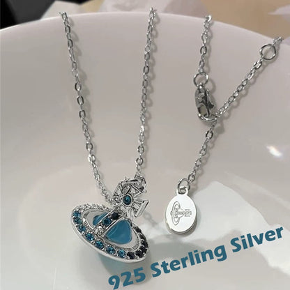 Beautiful Crystal Pendant Necklace Adjustable Chain