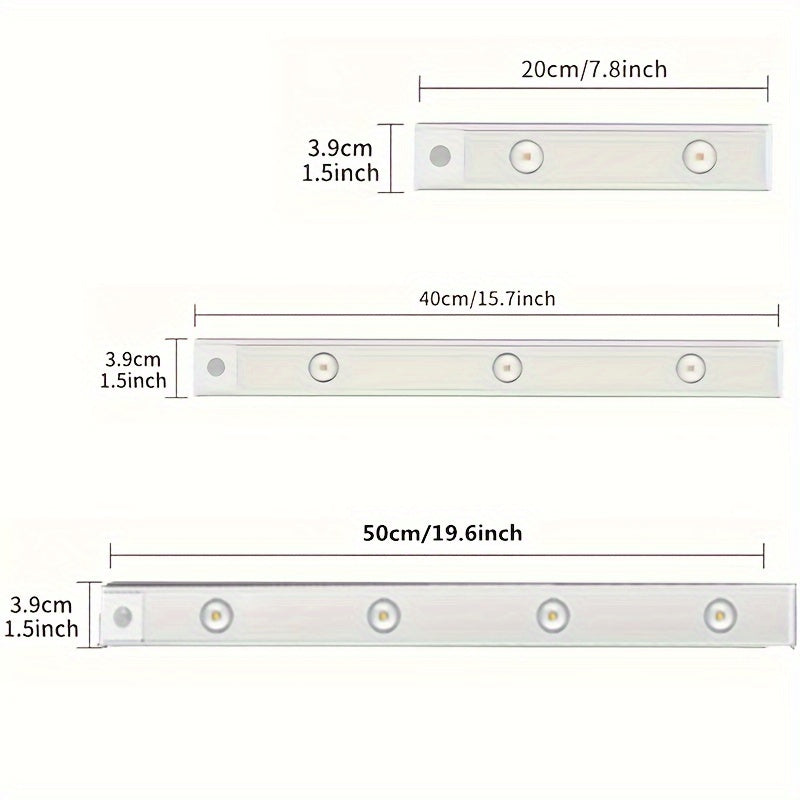 Bright Wireless LED Under Cabinet Sensor Light Strip