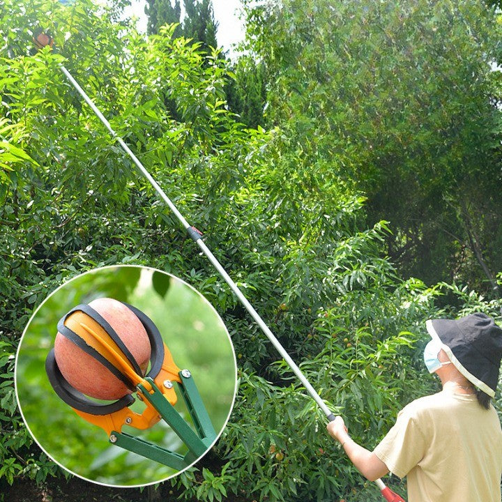 Long Reach Folding Fruit Picker Tool - Fesara