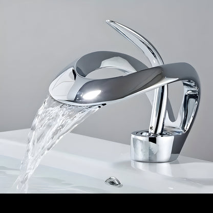 Modern Chrome Bathroom Faucet