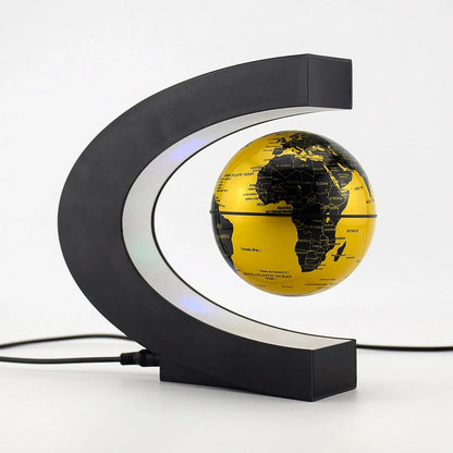 Spinning Globe Lamp with Floating Motion Effect