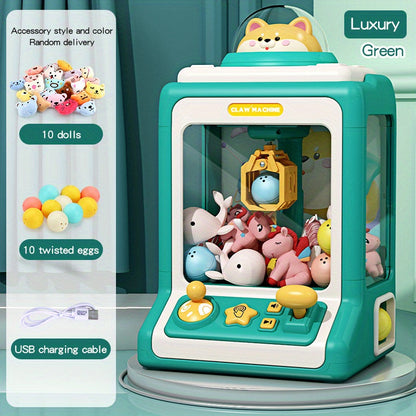 Cute Mini Plush Claw Machine Toy