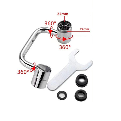 Flexible 360 Rotating Kitchen Faucet