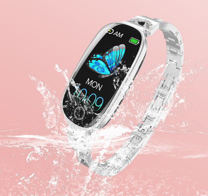 Stylish Women's Fitness Smartwatch Tracker
