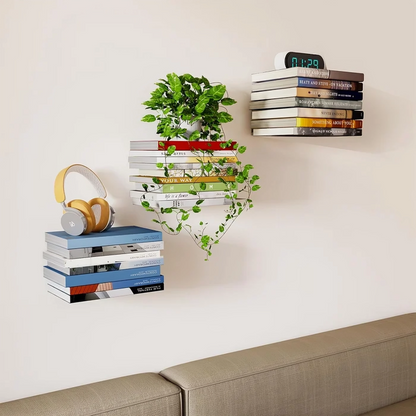 Magical Floating Bookshelf Decor (2 Pack)