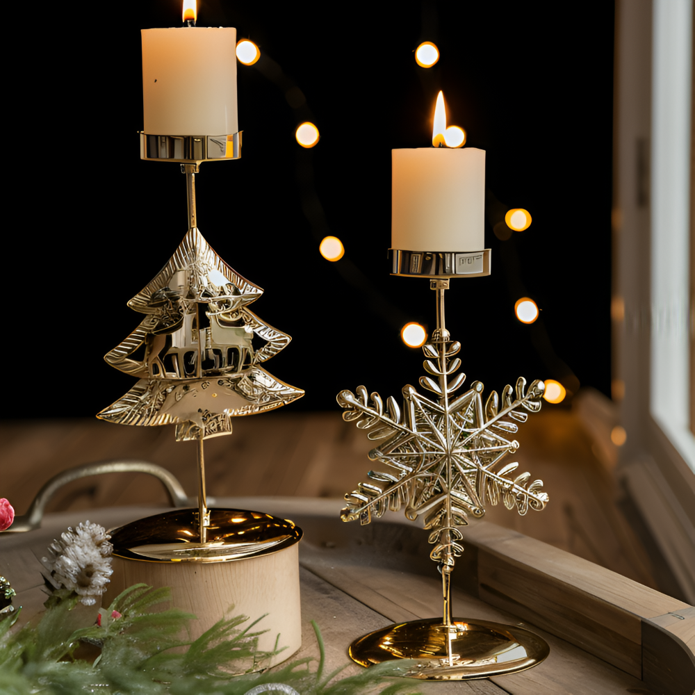Traditional Luxury Christmas Decor Lamp