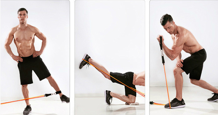 Premium Resistance Band Kit for Home Workout Exercise