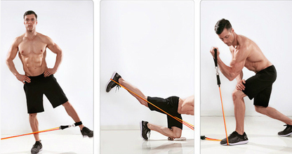 Premium Resistance Band Kit for Home Workout Exercise