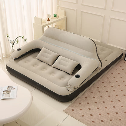 Premium Air Mattress with Back Support for Comfort